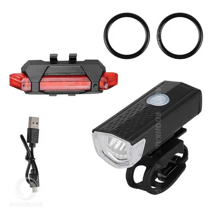 چراغ عقب جلو شارژی TO