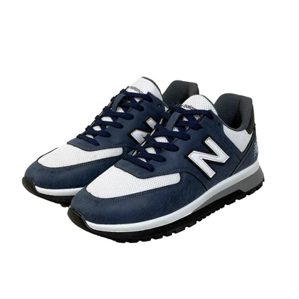 کتانی اسپرت مردانه مدل نیوبالانس NEW BALANCE رنگ سرمه‌ای سفید کد 51378