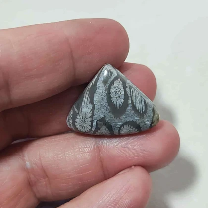 نگین مرجان فسیلی اصل کد10