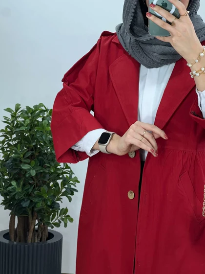 مانتو لینن بلند سحر 4