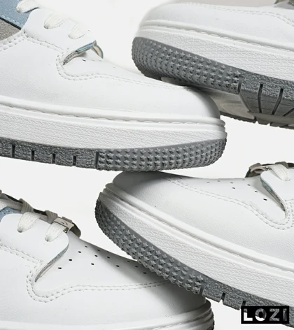 کفش کتانی بزرگ پا طوسی آبی نایک NIKE SB