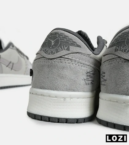 کفش کتانی مردانه و زنانه طوسی NIKE jordan Vodoo