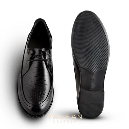 کفش روزمره زنانه چرم یلسان مدل بنیتا کد 667-PRM