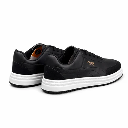 کفش کتانی مردانه مدل پوما مشکی سفید Puma
