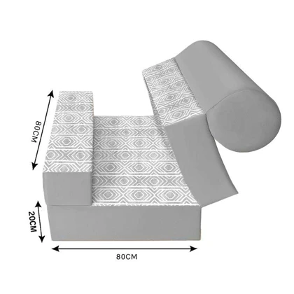 کاناپه تخت شو یک نفره پترن مینیمال مدل M1061