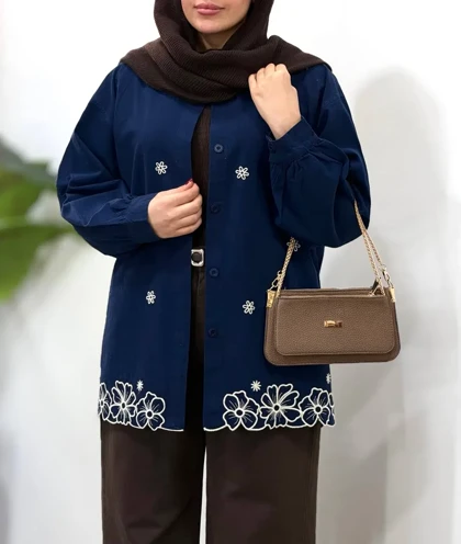 مانتو گلدوزی آیسو راز