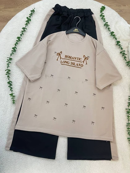 ست تیشرت شلوار ROMANTIC