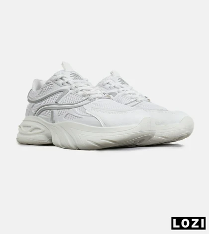 کفش کتانی مردانه و زنانه سفید BALENCIAGA runner sneaker مدل 7897