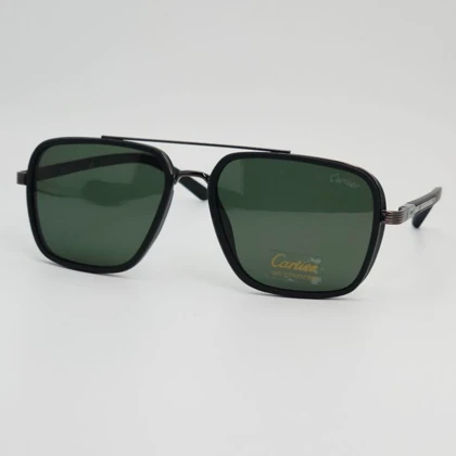 عینک آفتابی مردانه و زنانه کارتیر Cartier TR8164 پلاریزه و ضد اشعه UV400 ایتالیایی