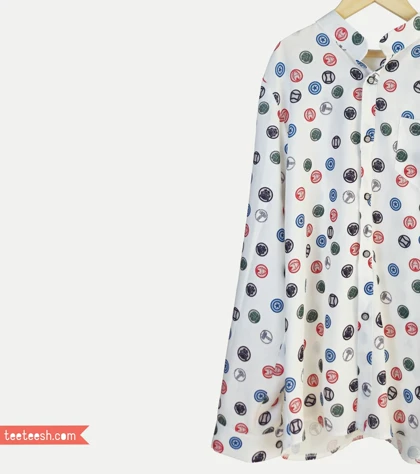 پیراهن پسرانه طرح مارول