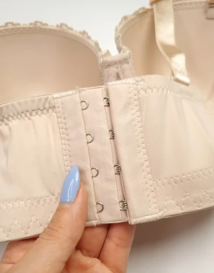 سوتین دانتل زنانه فنر دار کاپ بزرگ