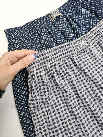 پک شورت مردانه پادار نخی کمر لیفه‌ای آداک Adak طرحدار