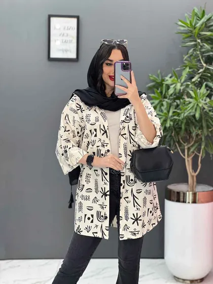 شومیز طرحدار سنتی