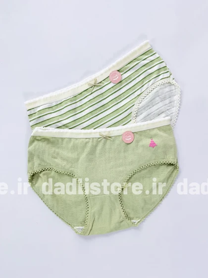 شورت اسلیپ نخ پنبه عروسکی طرح گل