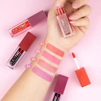 تینت لب گلدن رز ,مدل Juicy Tint Lip & Cheek Stain رنگ Ruby Rose شماره 03 – 5.2 میلی‌لیتر