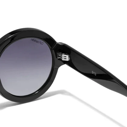 عینک آفتابی دی فرانکلین مدل D.franklin 913 / SHINY BLACK-GRADIENT SMOKE