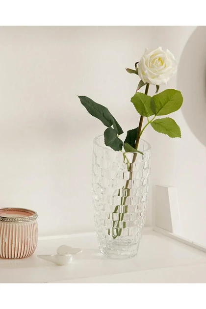 گل مصنوعی تک‌شاخه English Home مدل Corsage - سفید