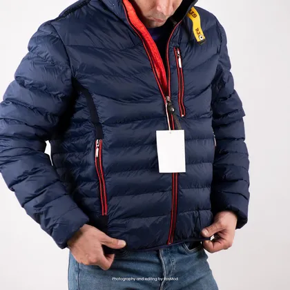 کاپشن مردانه سرمه ای پاراجامپرز - P.J.S Navy Puffer Jacket