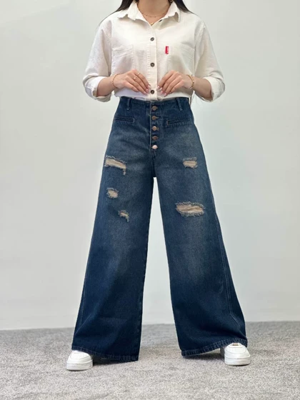 فول بگ گازوئیلی زاپ‌دار جلو دکمه پارچه ترک