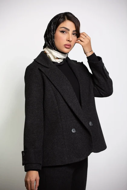 پالتو کت فوتر دوتن دو دکمه