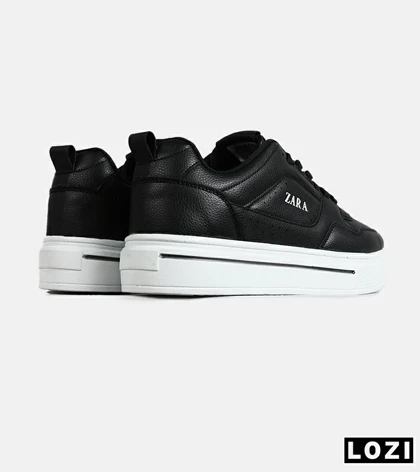 کفش کتانی مردانه و زنانه مشکی ZARA مدل 7820