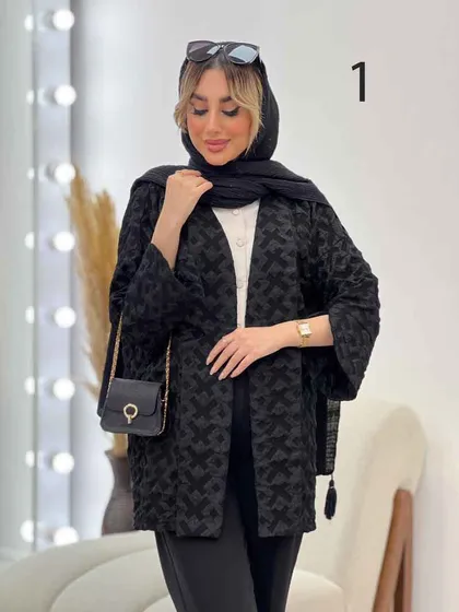 مانتو فکورا آستین لاله