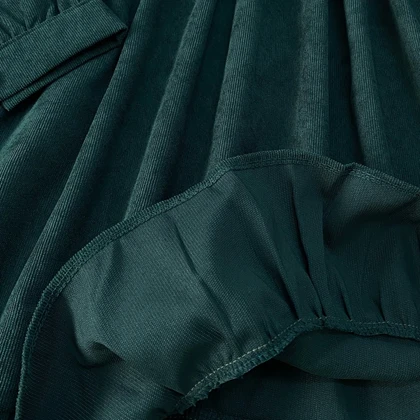 پیراهن مخمل کبریتی مدل دل آسا