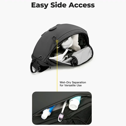 کیف کراس بادی مردانه بنج BANGE FW232 ضدآب