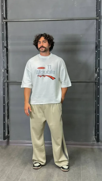 تیشرت بیسکویتی چاپbouble