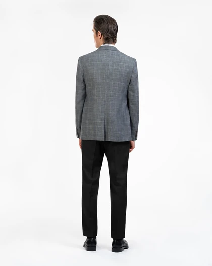 کت تک مردانه چهارخانه کد 400/84