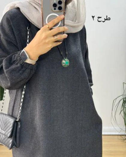 کفتان پشمی چهارخونه دیبا 9
