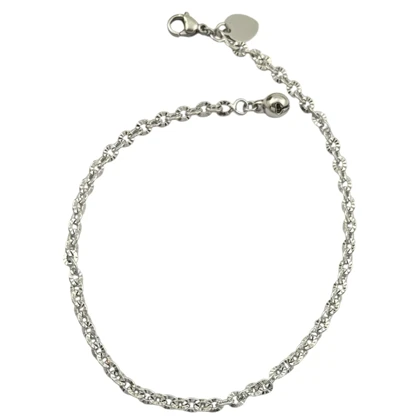 پابند ظریف زنانه طرح زنجیری برند ژوپینگ