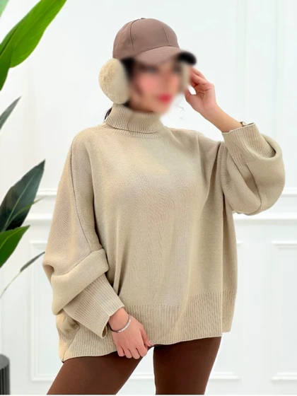 بافت یقه اسکی مدل شمیسا کد 40212