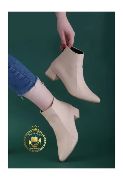نیم بوت مجلسی زنانه پاشنه‌دار الیزه