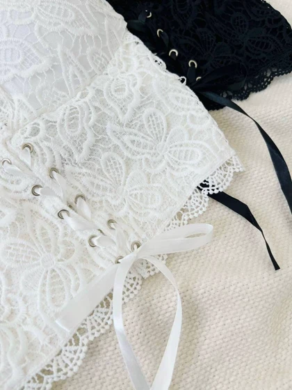 نیم‌تنه گیپور پشت کش کد 5040