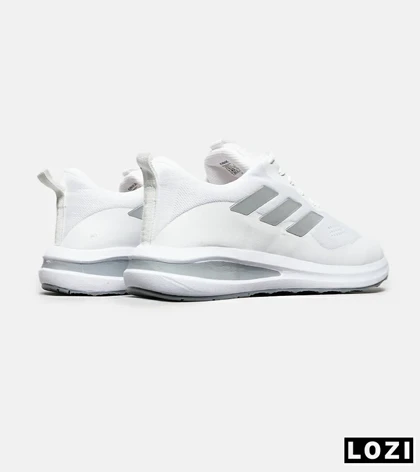 کفش کتانی مردانه و زنانه سفید طوسی ADIDAS BONCE مدل 8473