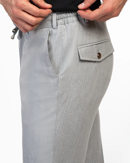 ام کی کالکشن شلوار رسمی mk-26091-gray