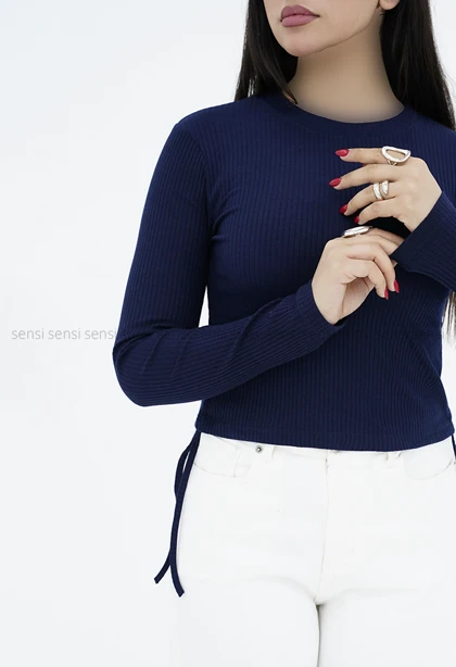 کراپ زنانه بغل گت کبریتی کد1006820