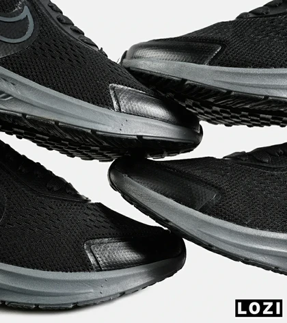 کفش کتانی مردانه و زنانه مشکی طوسی نایک NIKE PEGASUS V10 مدل 7143