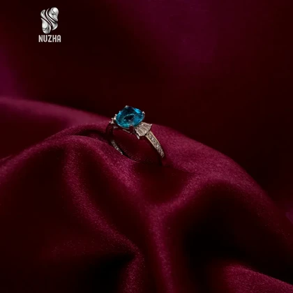 انگشترنقره زنانه کدanz1233