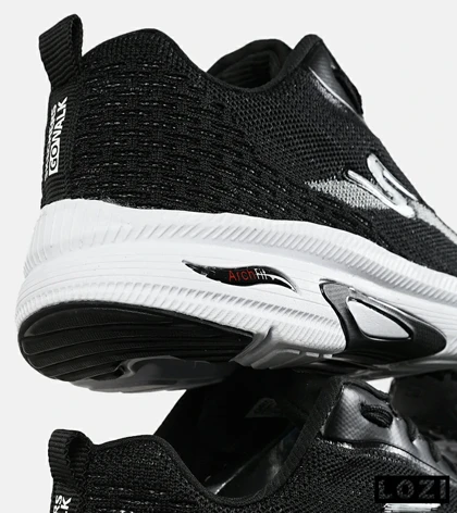 کفش کتانی طبی ورزشی مشکی طوسی SKECHERS archfit مدل 7438