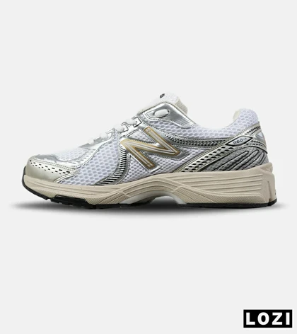 کفش کتانی مردانه و زنانه سفید کرم New Balance 860 V.02 مدل 7525