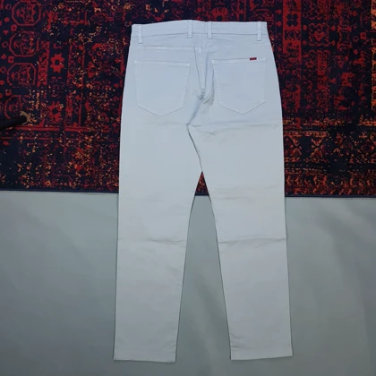 شلوار کتان اسلیم طوسی روشن از liu jo کد 258