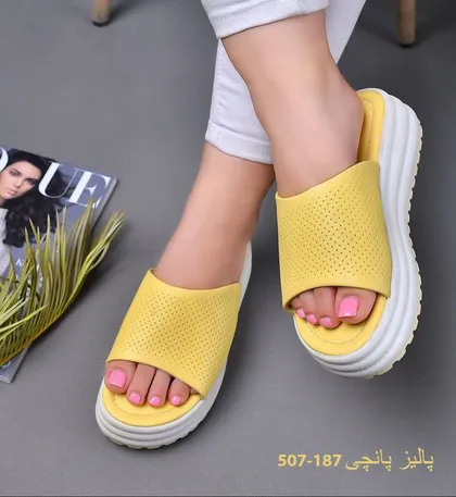 دمپایی صندل لژدار زنانه وانا