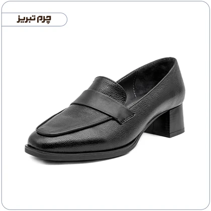 کفش پاشنه‌دار زنانه چرم مدل M1535