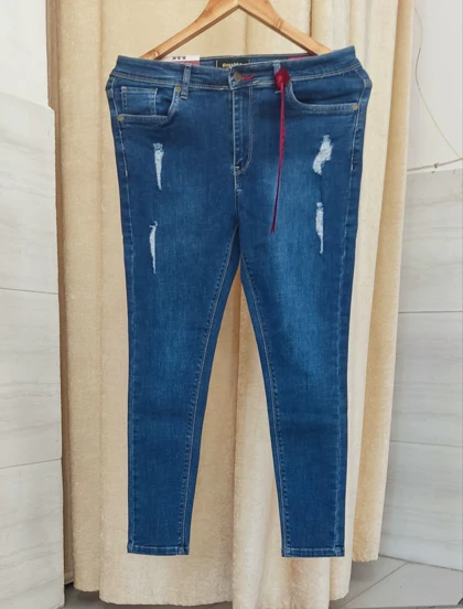 شلوار لی جذب زاپ‌دار کد13