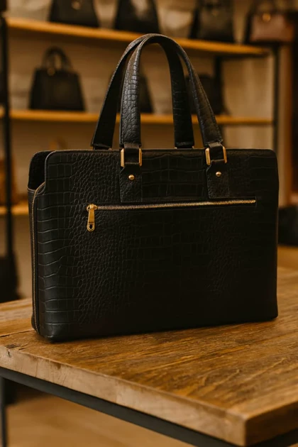 کیف اداری زنانه چرم طبیعی