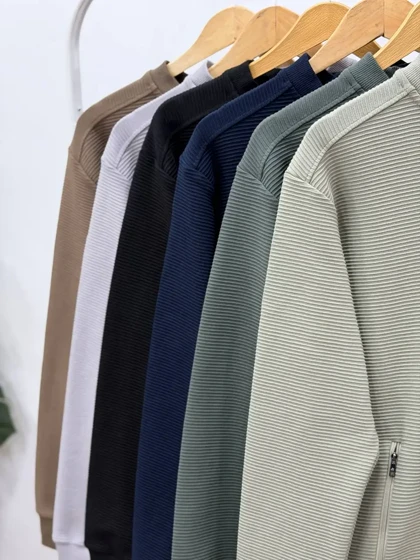 سویشرت مردانه جلو زیپ آرمان