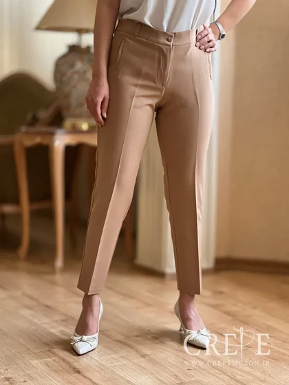 شلوار زنانه کلاسیک ساده قد 90