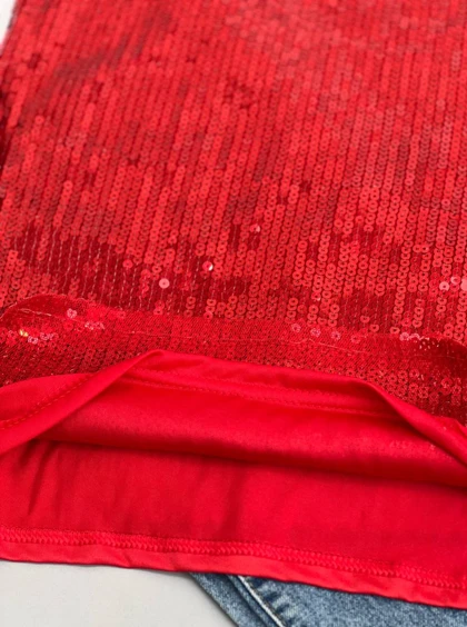 تاپ پولکی آستردار کد 2668